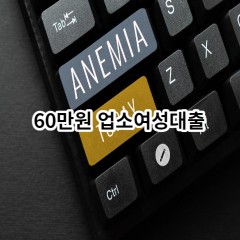 60만원 업소여성대출 급전 당일 소액 일수 월변