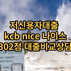 저신용자대출 kcb302점 저신용소액대출 nice302점 저신용비대면대출 나이스302점 신용대출비교상담