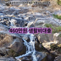 460만원 생활비대출 급전 당일 소액 일수 월변