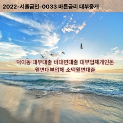 덕이동대부대출 덕이동비대면대출 고양시일산서구대부업체개인돈 덕이동월변대부업체 덕이동소액월변대출