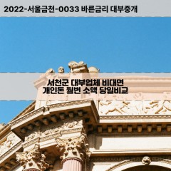 장항읍대부대출 종천면비대면대출 서천군대부업체개인돈 판교면월변대부업체 한산면소액월변대출