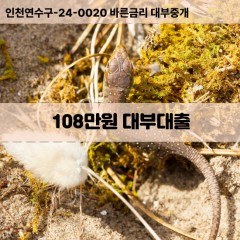 108만원대부대출 108만원비대면대출 108만원소액대부업체 108만원급전대출개인돈 108만원월변대출