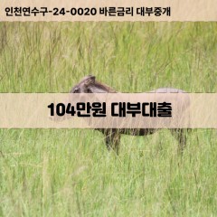 104만원대부대출 104만원비대면대출 104만원소액대부업체 104만원급전대출개인돈 104만원월변대출