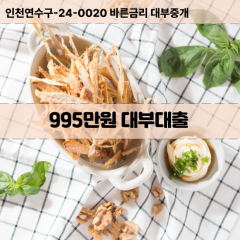 995만원대부대출 995만원비대면대출 995만원소액대부업체 995만원급전대출개인돈 995만원월변대출